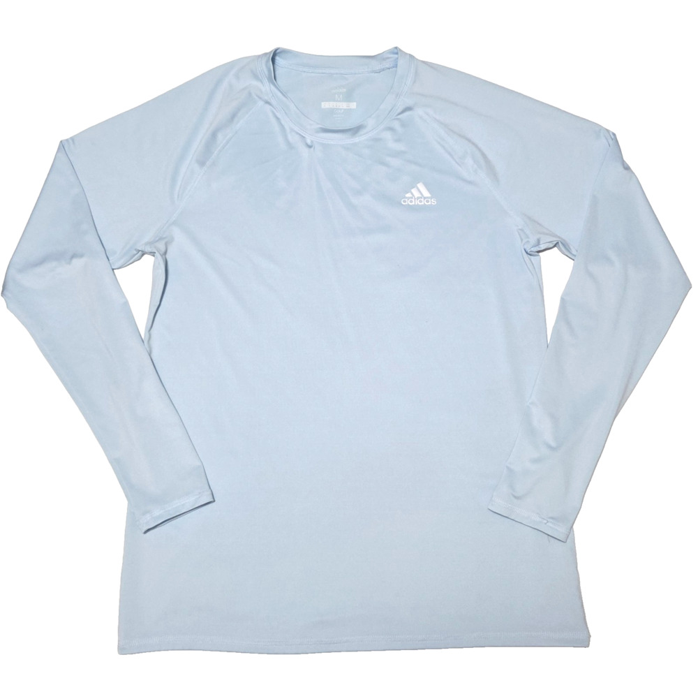 Adidas Golf Men's Light Blue Long Sleeve Compression / Base Layer Shirt Size M